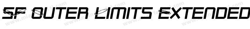 SF Outer Limits Extended字体转换